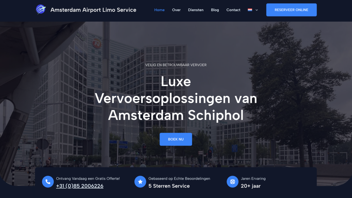 Amsterdam Airport Limo Service